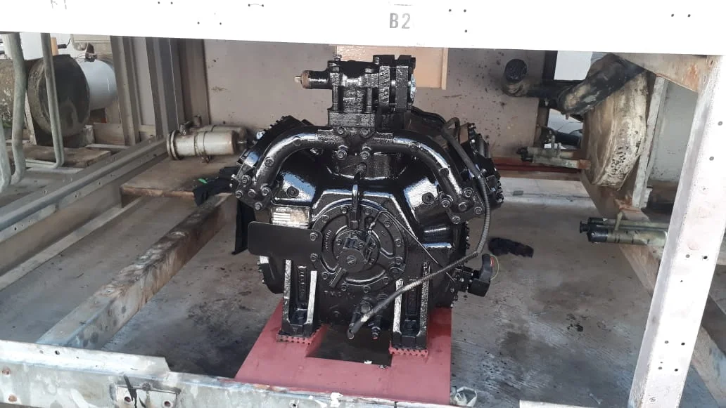 Completed compressor overhaul final inspection